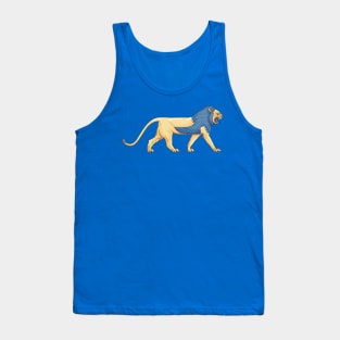 Blue Lion of Ishtar gate Tank Top